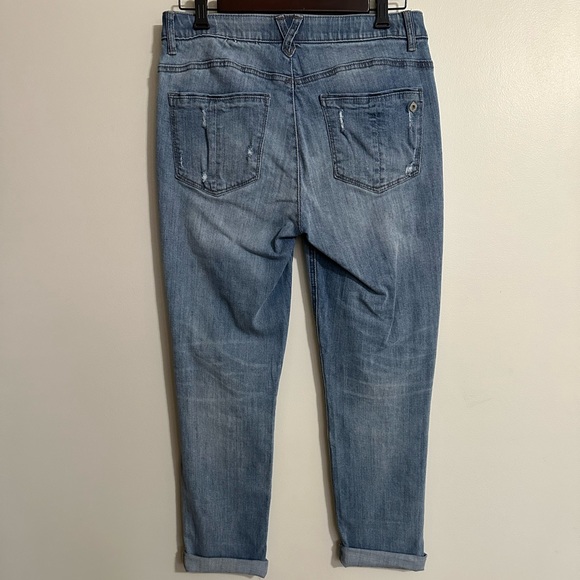 Democracy “Ab”solution Girlfriend Mid-Rise Jeans with Curve Equality, Size 8 - Picture 2 of 14